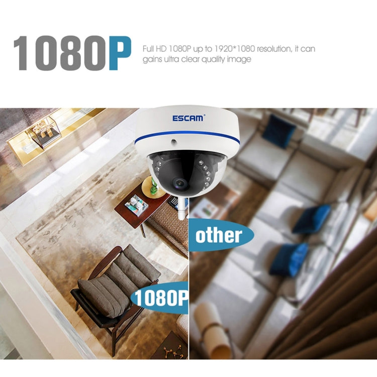 ESCAM Speed QD800WIFI ONVIF HD 1080P 2.0MP P2P Private Cloud IP66 Waterproof Security WiFi IP Camera, Support Motion Detection / Night Vision, IR Distance: 10m, Speed QD800WIFI, QD800WiFi ESCAM Speed QD800WIFI ONVIF HD 1080P 2.0MP P2P Private Cloud IP66 Waterproof Security WiFi IP Camera, Support Motion Detection / Night Vision, IR Distance: 10m, Speed QD800WIFI, QD800WiFi
